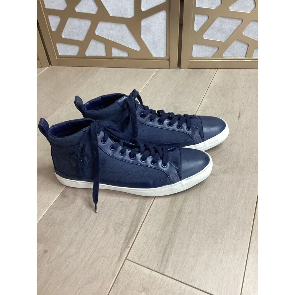 Polo Ralph Lauren Men's Clarke Fashion Hi Top Sneaker 13 D Blue